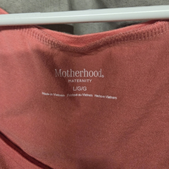 Pretty pink maternity tank top - Picture 2 of 2